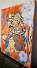 Load image into Gallery viewer, "Mysterious Love" Original Acrylic Painting
