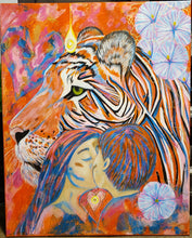 Load image into Gallery viewer, "Mysterious Love" Original Acrylic Painting