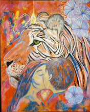 Load image into Gallery viewer, "Mysterious Love" Original Acrylic Painting