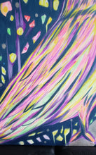 Load image into Gallery viewer, "A Starry Winters Night" Original Acrylic Painting