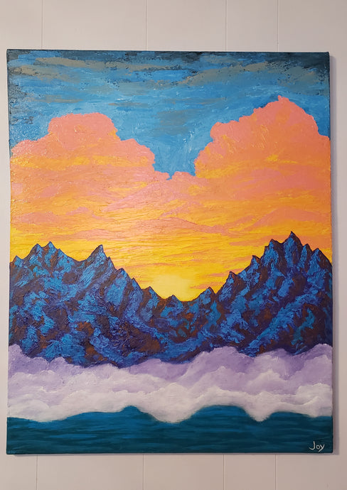 "Sunrise"- 24in by 30in Canvas