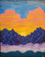 Load image into Gallery viewer, &quot;Sunrise&quot; Original Acrylic Painting
