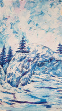 Load image into Gallery viewer, &quot;Winters Wonderland&quot;- Original Acrylic Painting
