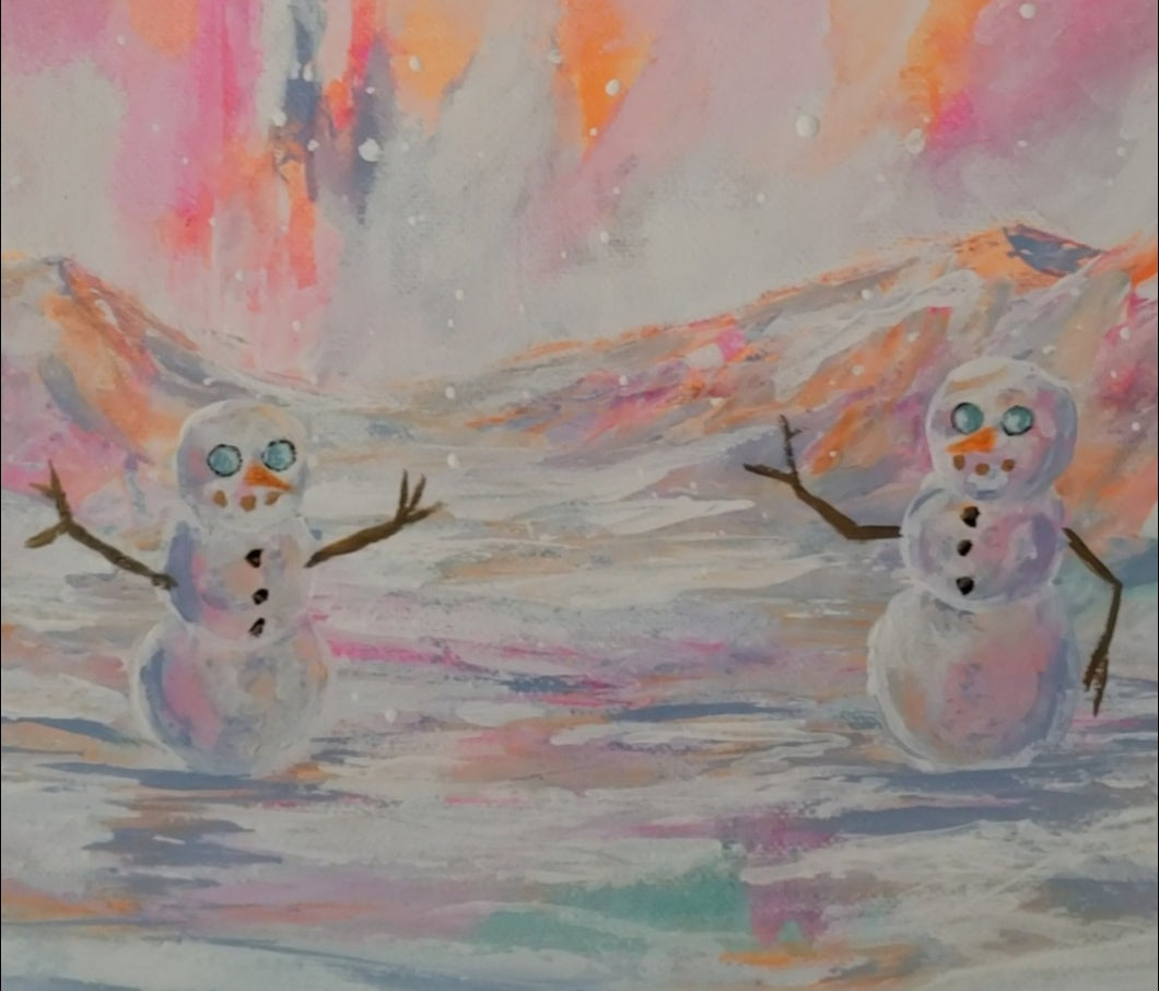 Snowman Painting Class!! Dec. 10th @4pm - Washington